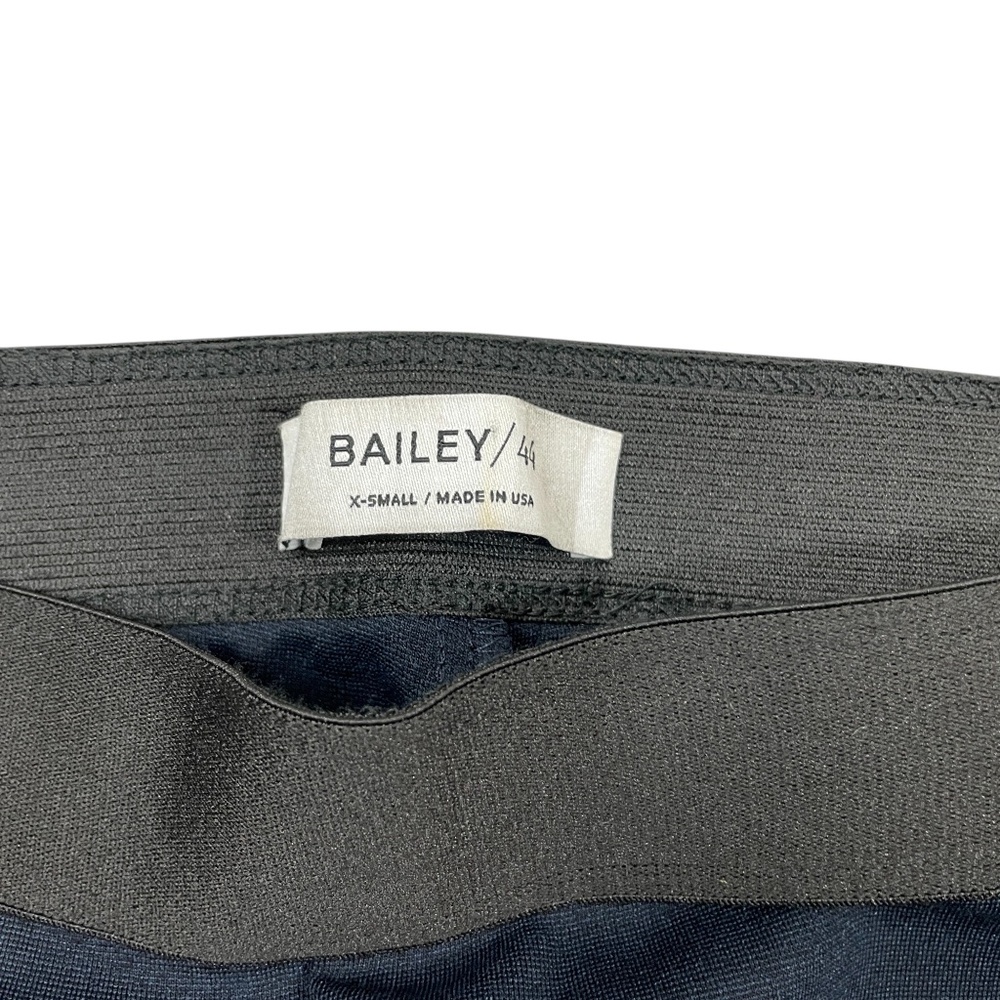 Bailey 44‎ XS Navy Elastic Waist Lace Cut Out Leg Leggings Rayon Blend - Picture 3 of 6